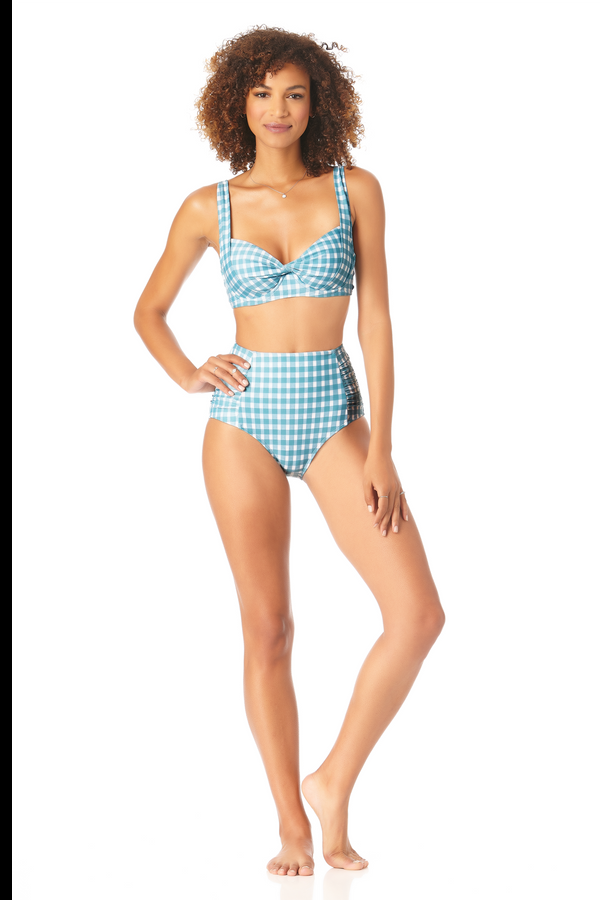 Anne Cole Women's Retro Underwire Bikini Swim Top