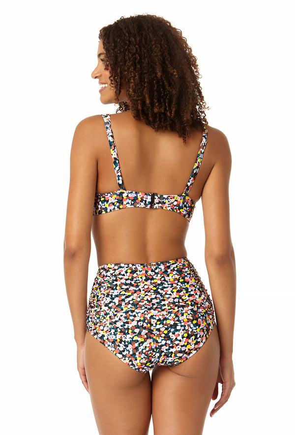 Anne Cole Women's Retro Underwire Bikini Swim Top