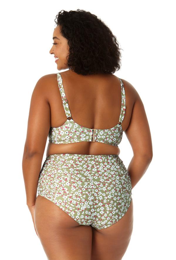 Anne Cole Women's Retro Underwire Bikini Swim Top