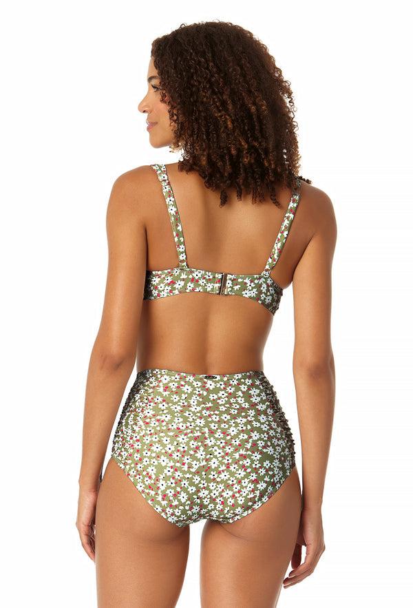 Anne Cole Women's Retro Underwire Bikini Swim Top