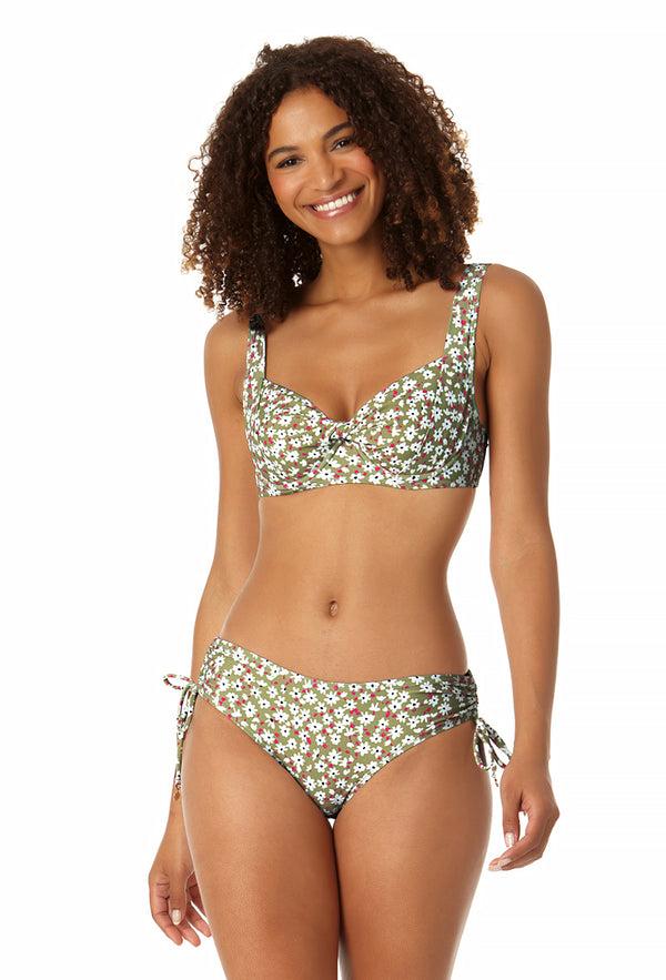 Anne Cole Women's Retro Underwire Bikini Swim Top