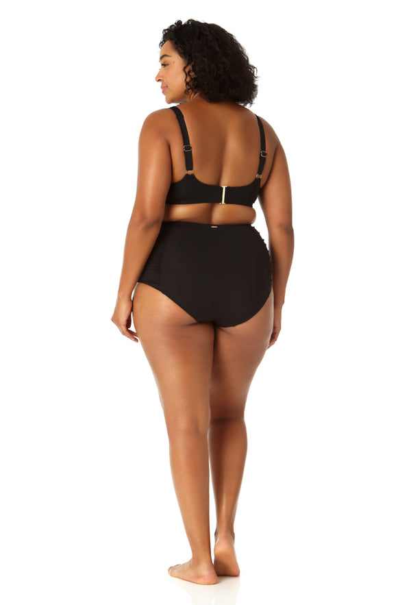 Anne Cole Women's Retro Underwire Bikini Swim Top