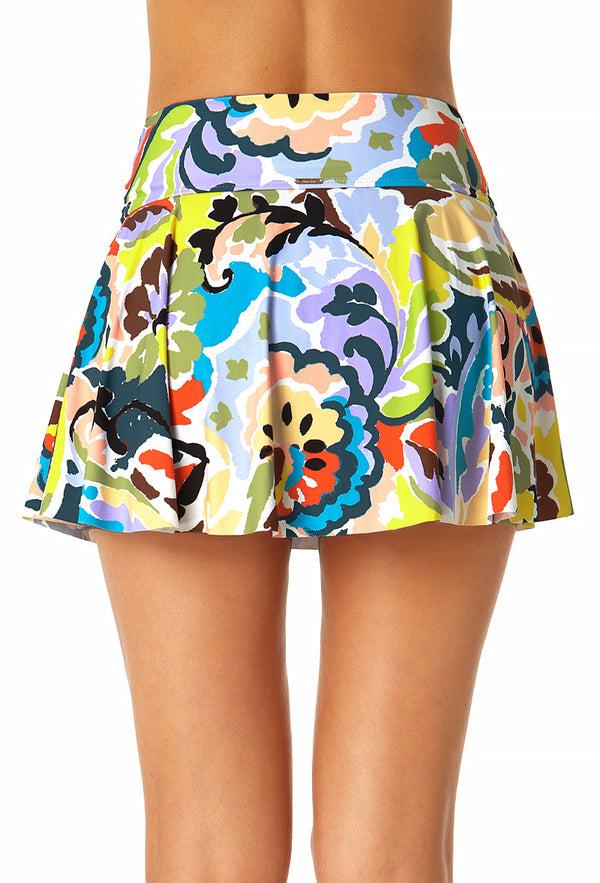 Anne Cole Women's Soft Band Skirted Swim Bottom