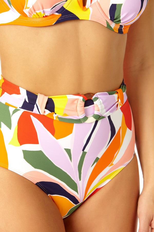 Anne Cole Women's Soft Belted High Waist Bottom