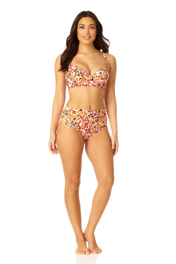 Anne Cole Women's Surplice Underwire Bikini Top