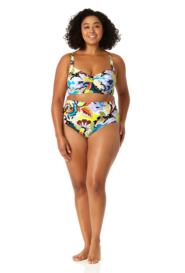 Anne Cole Women's Surplice Underwire Bikini Top