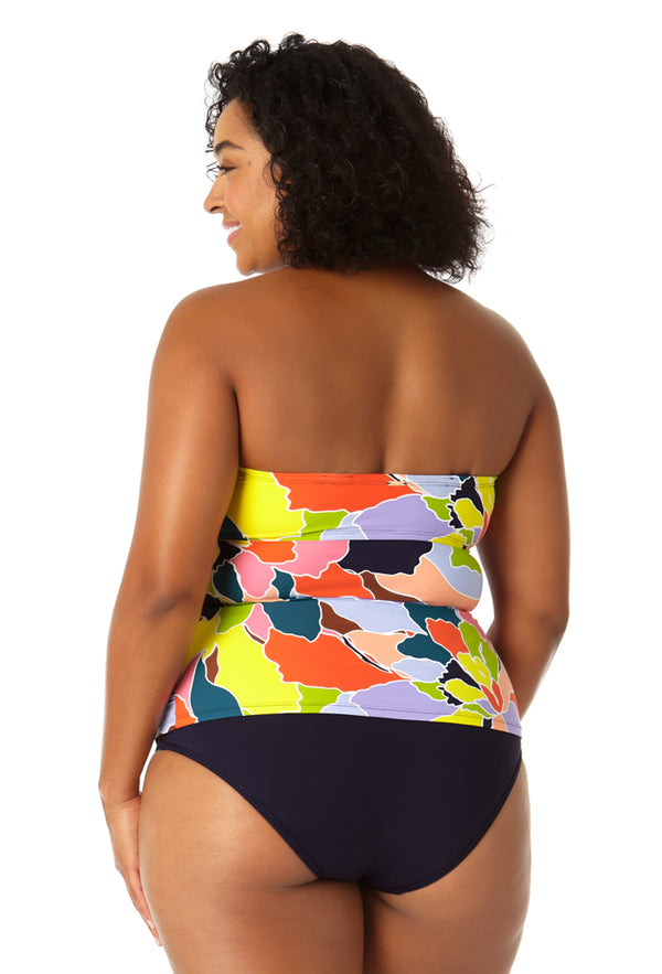 Anne Cole Women's Twist Front Bandeaukini Swim Top