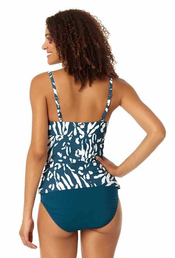 Anne Cole Women's V-Wire Tankini Swim Top