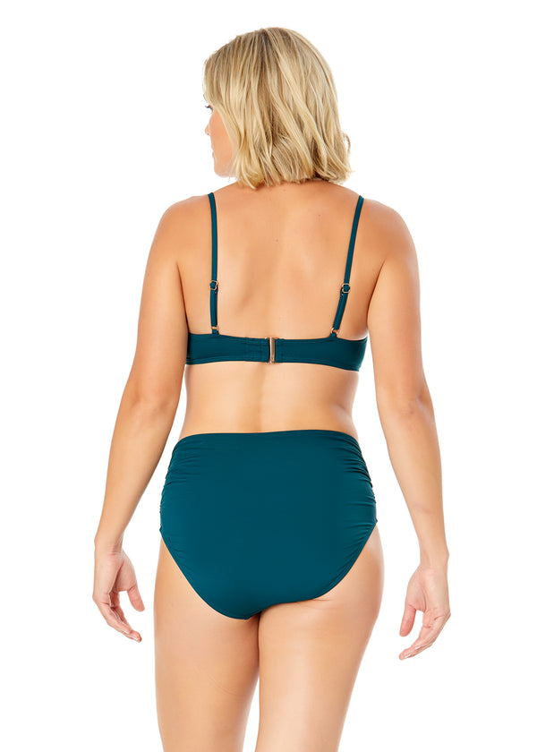 Anne Cole Women's Live In Color V Wire Underwire Bikini Top