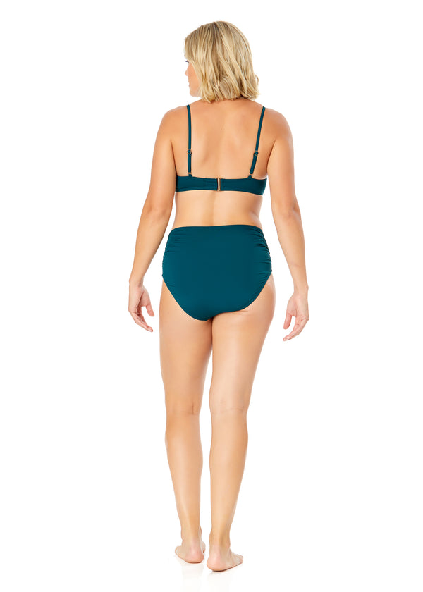 Anne Cole Women's Live In Color V Wire Underwire Bikini Top