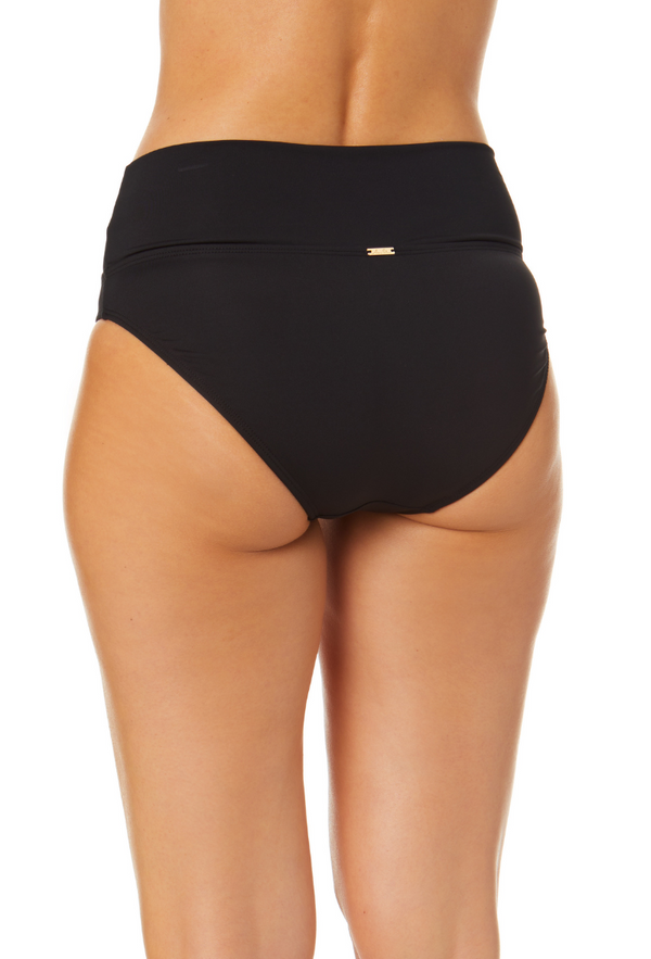 Anne Cole Women's Soft Band Mid Rise Bikini Swim Bottom
