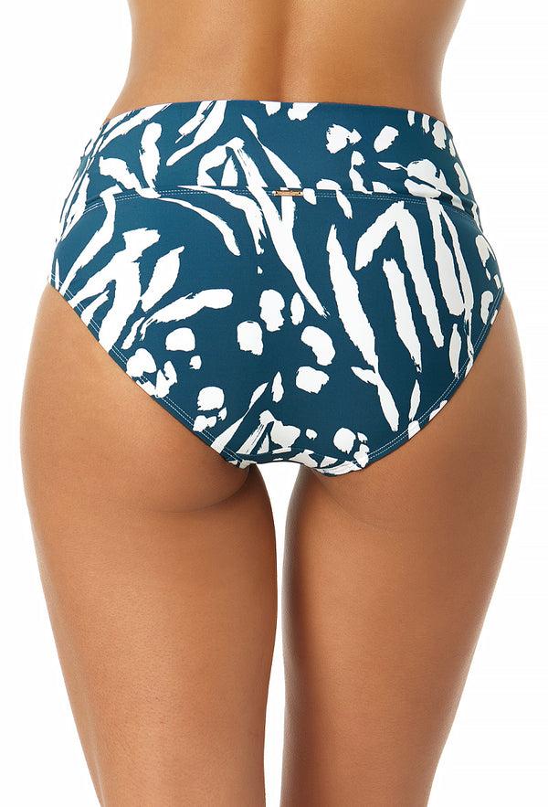 Anne Cole Women's Soft Band Mid Rise Bikini Swim Bottom