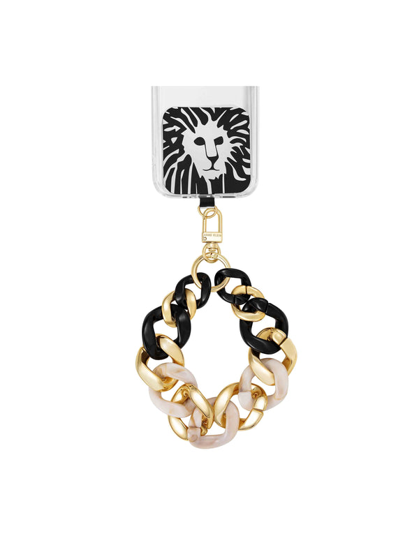 Anne Klein Acetate And Metal Chain Link Wrist Strap For IPhone®