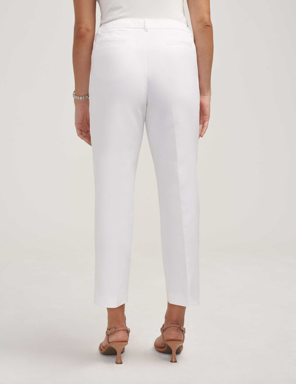 Anne Klein Anne Contour Stretch Bowie Pant- Sale Anne White