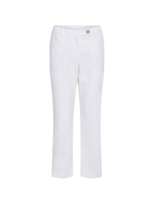 Anne Klein Anne Contour Stretch Bowie Pant- Sale Anne White