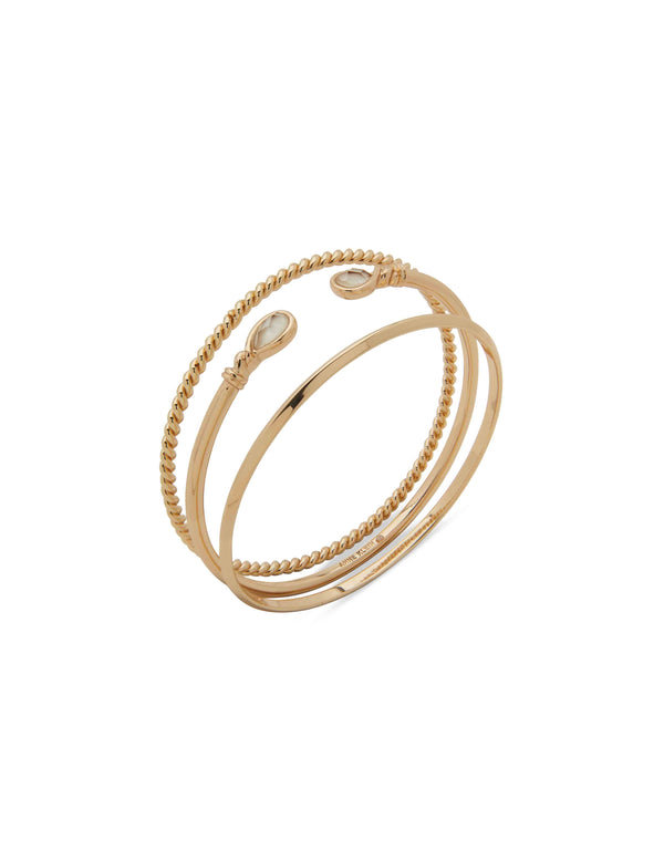anne klein 3-Pc Bangle Bracelet Set