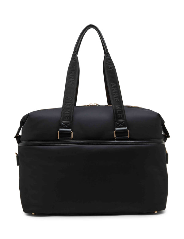 Anne Klein 4 Piece Leisure Tote Gift Set Black