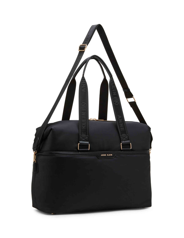 Anne Klein 4 Piece Leisure Tote Gift Set Black