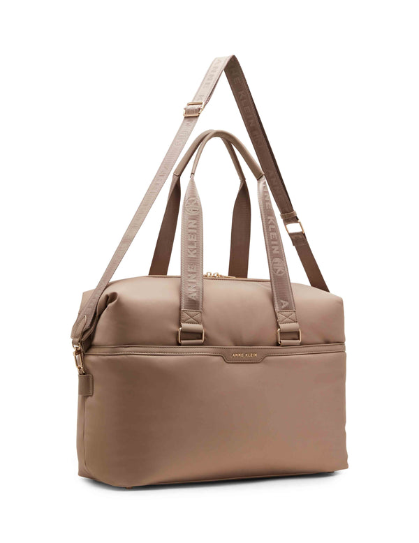 Anne Klein 4 Piece Leisure Tote Gift Set Truffle