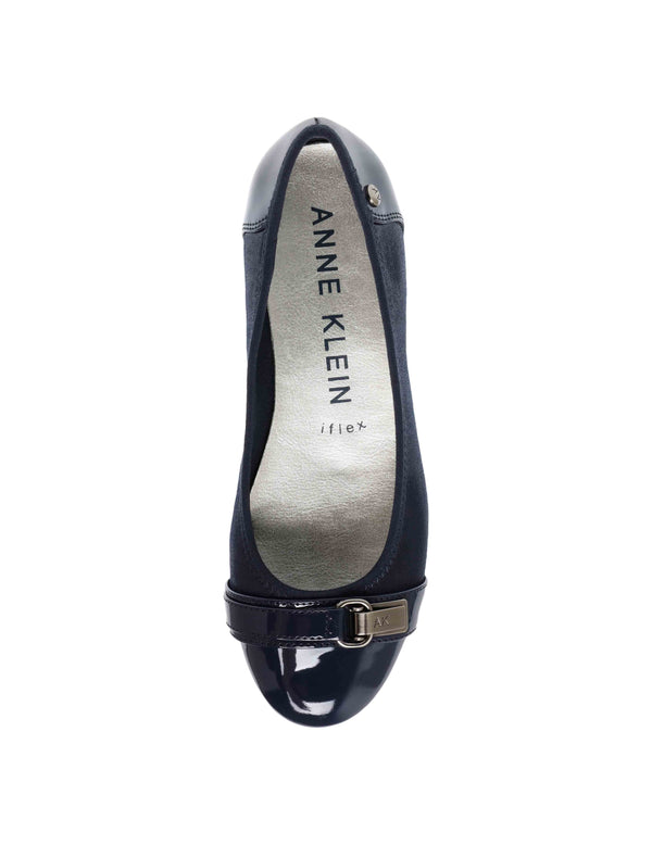 Anne Klein Able Flat Navy