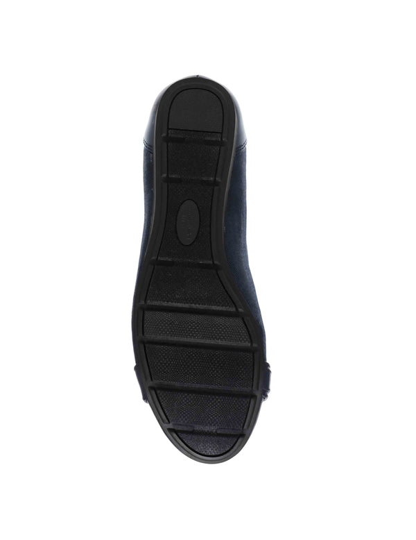 Anne Klein Able Flat-Wide NAVY