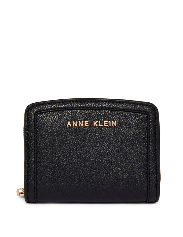 anne klein Anne Klein Small Curved Wallet Black