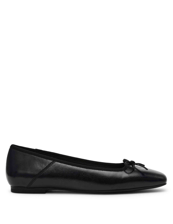 Anne Klein Aspen Ballet Flat Black