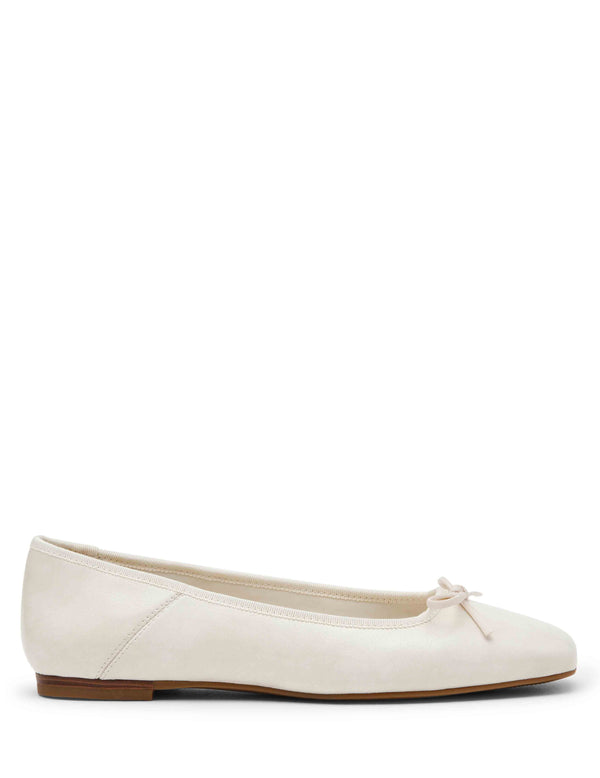 Anne Klein Aspen Ballet Flat Bone