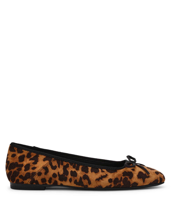 Anne Klein Aspen Ballet Flat Leopard