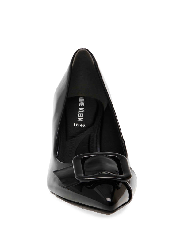 Anne Klein Bentley Pump Black Patent