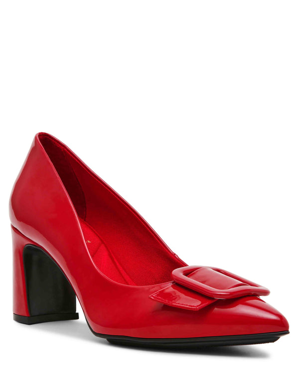 anne klein Bentley Pump Deep Red