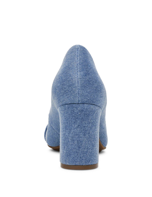 Anne Klein Bentley Pump Light Blue Denim