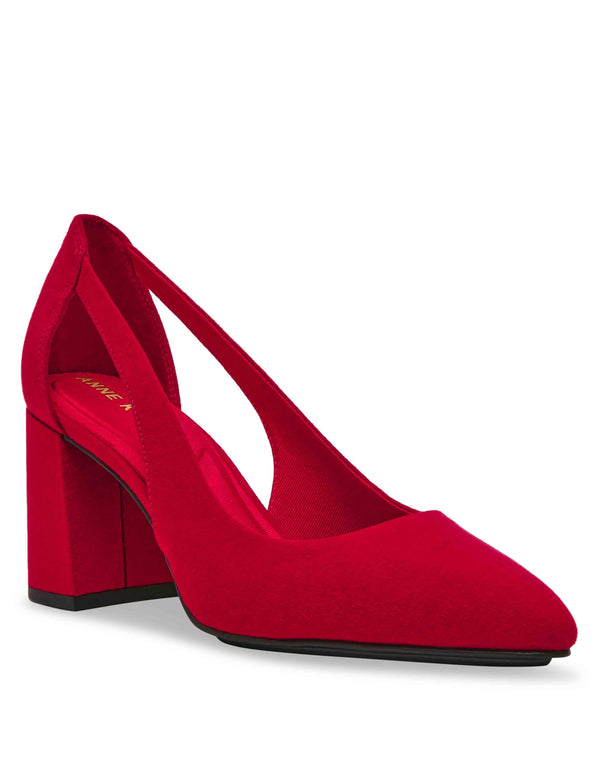 Anne Klein Berkley Dress Pump Deep Red