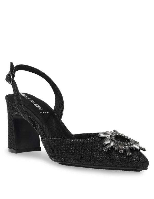 Anne Klein Billie Dress Pump- Sale Black Glitter