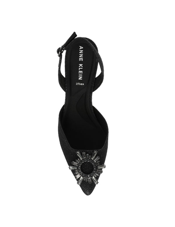 Anne Klein Billie Dress Pump- Sale Black Glitter