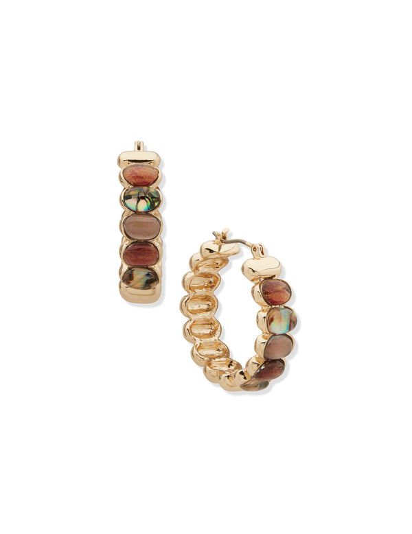 anne klein Cab Hoop Earring