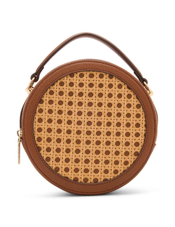 anne klein Caining Circle Bag Natural/Chestnut