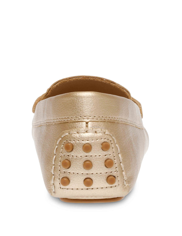 Anne Klein Chrystie Moccasin Gold