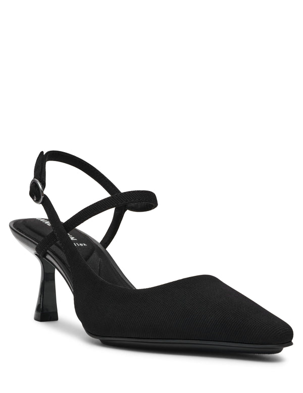 anne klein Cosmo Pump Black Stretch
