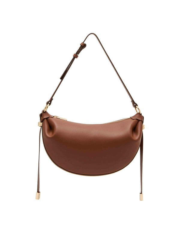 anne klein Crescent Shoulder Bag Hazelnut