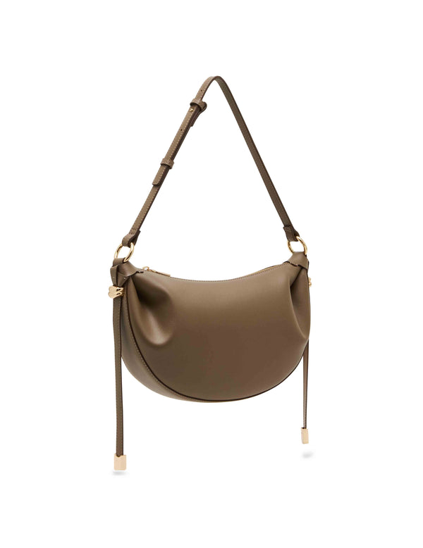 Anne Klein Crescent Shoulder Bag Mink/Bronze