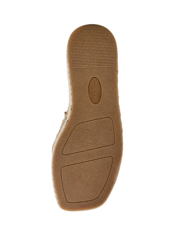 Anne Klein Cruz Platform Sandal Light Gold