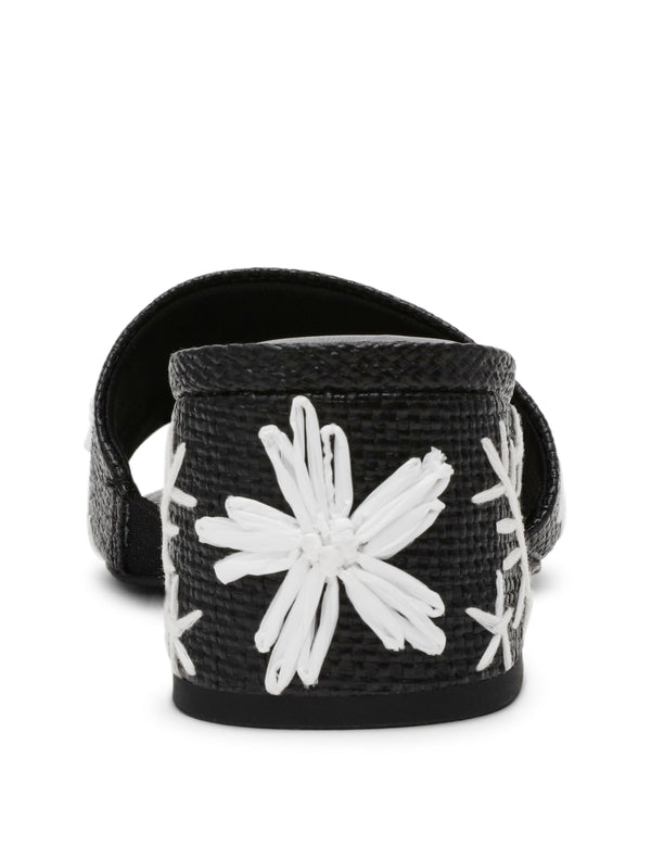 Anne Klein Dolls Dress Sandal Black Multi