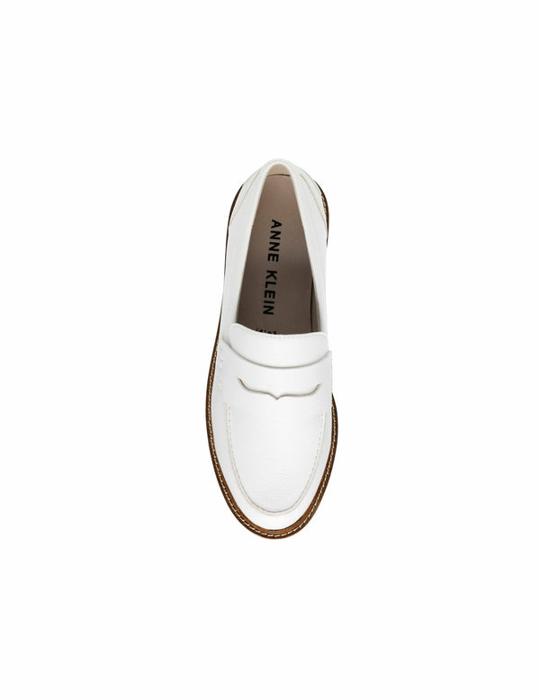 Anne Klein Emmylou Loafer White