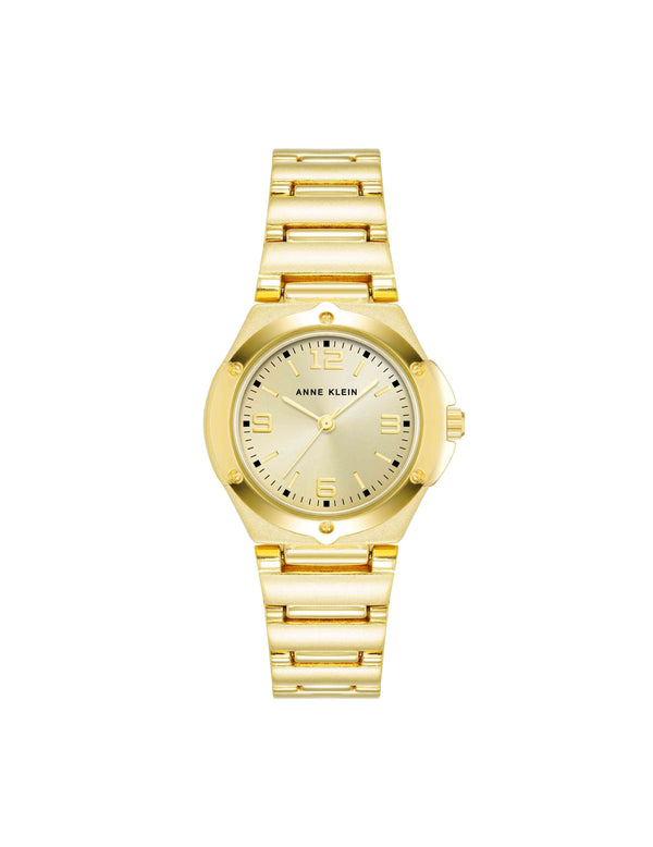 anne klein Everyday Metal Bracelet Watch Gold-Tone