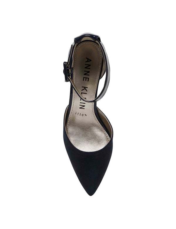 Anne Klein Fabulist Pump Navy Smooth