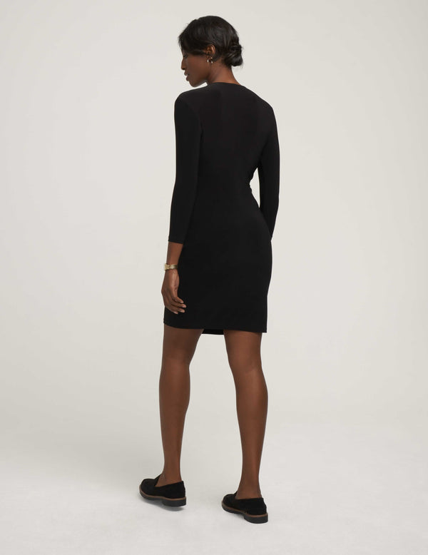 Anne Klein Faux Wrap Dress Anne Black