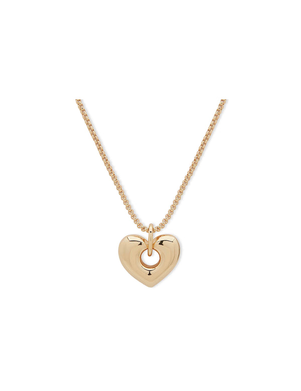 anne klein Gold Heart Motif Pendant