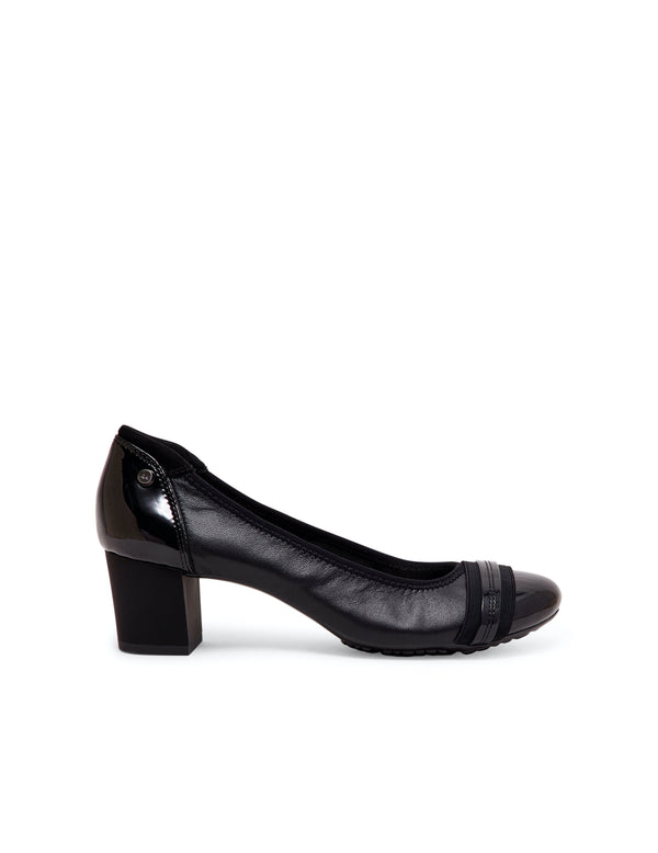 Anne Klein Guardian Pump Black Multi Leather