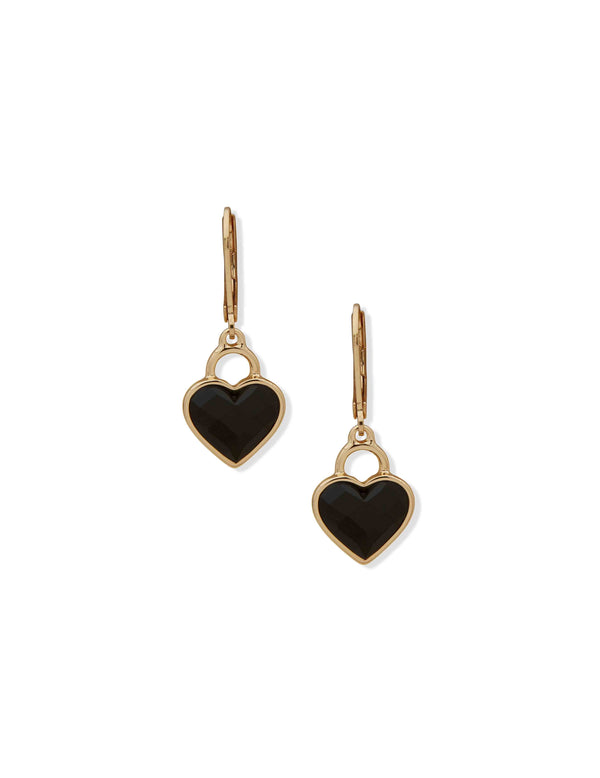 anne klein Heart Motif Earring